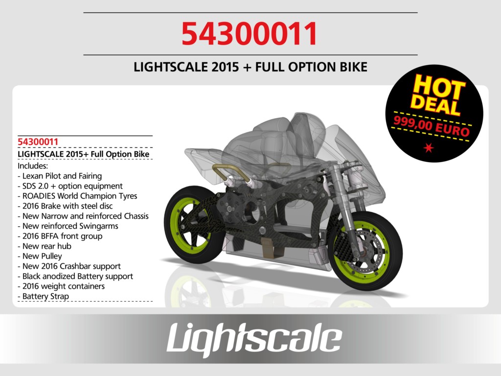 54300011: Wettbewerbs-Motorrad LIGHTSCALE JABBER 2015+ FULL OPTION 54300011