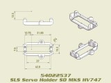 54022537: Servo Halter (LD) für MKS HV747, SLS, JABBER ONE / TWO 54022537