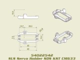 54022542: Servo Halter (SDS) für KST CM633, SLS, JABBER ONE / TWO 54022542
