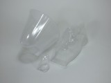 ZH-PD8738: Verkleidung + Fahrerpuppe Polycarbonat unlackiert für ZH Racing 1:8 Modelle ZH-PD8738